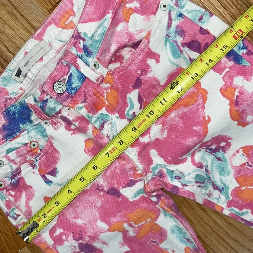 Levi's Floral Jegging Skinny Jean Leggings Size 27